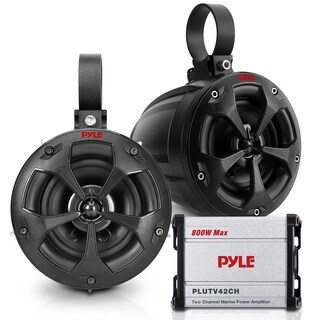 Foto 1 | Foto 1 | Altavoces Marinos Pyle de 800 w con Amplificador 4 a Prueba de Agua - Venta Internacional