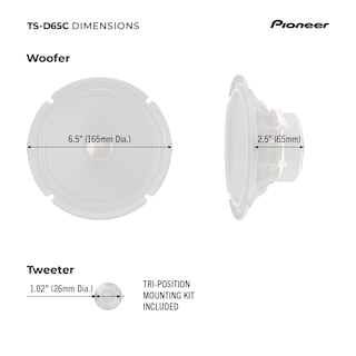 Foto 6 | Foto 6 | Altavoces Pioneer 2 Piezas para Auto-Venta Internacional