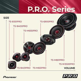 Foto 6 | Foto 6 | Altavoces para Coche Pioneer Ts-m801pro 8 Pulgadas - Venta Internacional