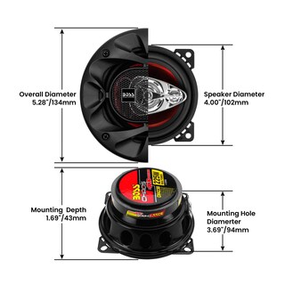Foto 6 | Foto 6 | Altavoces Para Puertas De Coche Boss Audio Systems Ch4230 Chaos Extreme - Venta Internacional.
