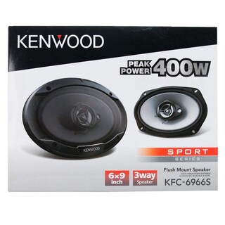 Foto 7 | Foto 7 | Altavoz Para Coche Kenwood Kfc-6966s 400w 3 Vías 6x9 - Venta Internacional.