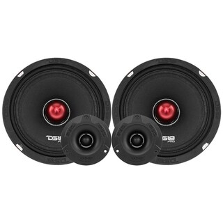 Foto 3 | Foto 3 | Paquete De Altavoces Para Coche Ds18 De Gama Media Tweeters De 6.5 Pulgadas Y 1 Pulgada - Venta Internacional.