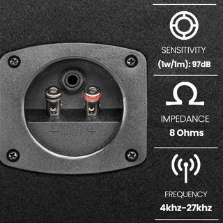 Foto 4 | Foto 4 | Sistema De Altavoces Para Dj Pyle-pro De 4 Vías 300 W De Potencia 150 W Rms Negro - Venta Internacional.