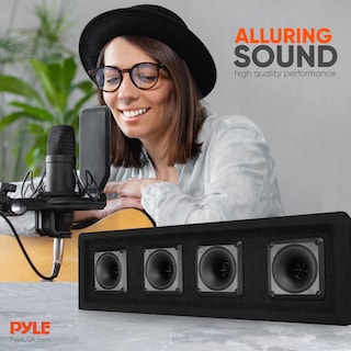 Foto 7 | Foto 7 | Sistema De Altavoces Para Dj Pyle-pro De 4 Vías 300 W De Potencia 150 W Rms Negro - Venta Internacional.