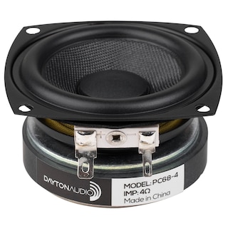 Foto 1 | Foto 1 | Controlador De Cono De Polietileno De Rango Completo Dayton Audio Pc68-4 De 2 5 Pulgadas - Venta Internacional.