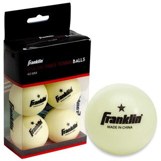 Foto 1 | Foto 1 | Pelotas De Ping Pong Franklin Sports Que Brillan En La Oscuridad, 40 Mm, Paquete De 6 - Venta Internacional.