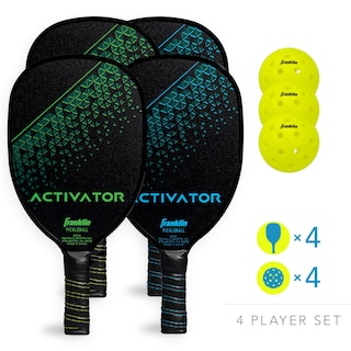 Foto 2 | Foto 2 | Juego De Palas De Pickleball Franklin Sports De Madera Para 4 Jugadores Con Pelota - Venta Internacional.
