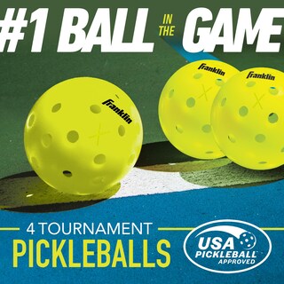 Foto 6 | Foto 6 | Juego De Palas De Pickleball Franklin Sports De Madera Para 4 Jugadores Con Pelota - Venta Internacional.