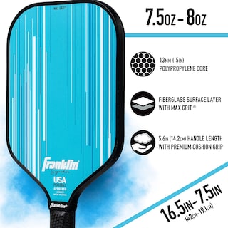 Foto 4 | Foto 4 | Paleta De Pickleball Franklin Sports Signature Pro Maxgrit Blue - Venta Internacional.