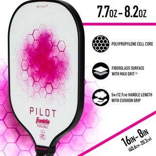 Foto 6 | Foto 6 | Pala De Pickleball Franklin Sports Pilot De Polipropileno Rosa - Venta Internacional.