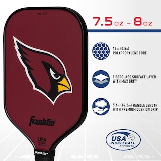 Foto 3 | Foto 3 | Pickleball Paddle Franklin Sports Arizona Cardinals Nfl - Venta Internacional.