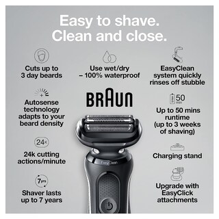 Foto 2 | Foto 2 | Maquinilla De Afeitar Eléctrica Braun Series 5 5050cs Para Hombre A Prueba De Agua - Venta Internacional.
