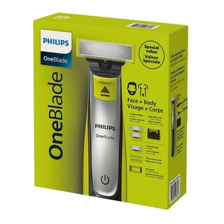 Foto 1 | Foto 1 | Afeitadora Philips Oneblade Face+body Qp2834/60 Con Cuchilla Adicional - Venta Internacional.