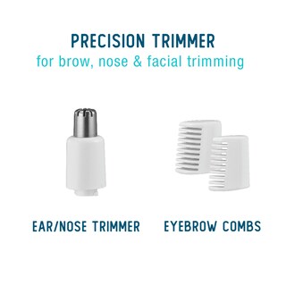 Foto 3 | Foto 3 | Recortadora De Vello Facial Conair All-in-1 Para Mujer Con Batería - Venta Internacional.