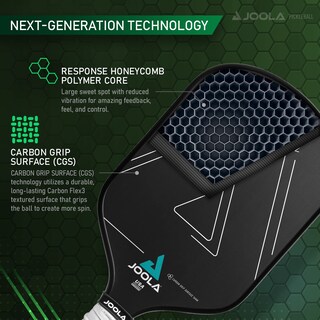 Foto 3 | Foto 3 | Paleta De Pickleball Joola Vision Con Empuñadura De Carbono Texturizada Con Núcleo De 16 Mm - Venta Internacional.