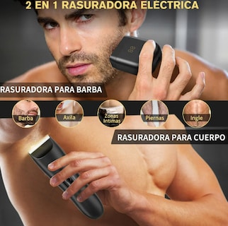 Foto 2 | Foto 2 | Xtellar Rasuradora Eléctrica, Portátil Y Recargable, Con Kit Cortadora De Cabello Para Cuerpo Y Barba