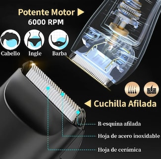 Foto 3 | Foto 3 | Xtellar Rasuradora Eléctrica, Portátil Y Recargable, Con Kit Cortadora De Cabello Para Cuerpo Y Barba