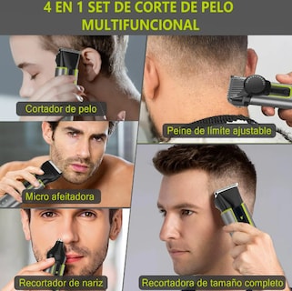 Foto 3 | Foto 3 | Xtellar Kit De Afeitado Multifuncional 4 En 1 Para Hombres Con Afeitadora Eléctrica Versátil Y Elegante Perfecta Para Un Estilo