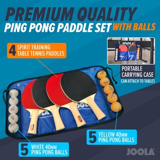 Foto 3 | Foto 3 | Set De Tenis De Mesa Joola Family Premium Con 4 Palas Y 10 Pelotas - Venta Internacional.