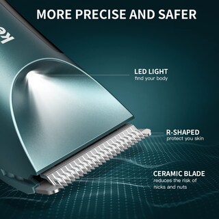 Foto 3 | Foto 3 | Recortadora De Vello Corporal Kensen Para Hombre, Eléctrica, Recargable - Venta Internacional.
