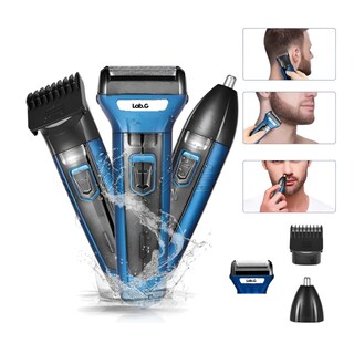 Foto 2 | Foto 2 | Rasuradora Barba Nariz Cabello 3 En 1 Eléctrica Maquina Lab.g Azul
