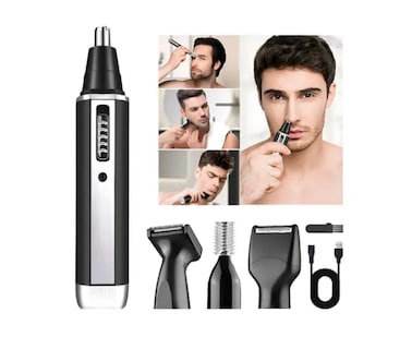 Foto 1 | Foto 1 | Recortador De Vello Nasal Portátil Multifuncional 4 En 1
