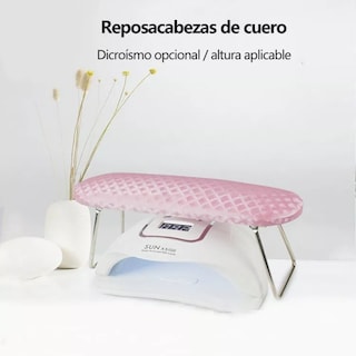 Foto 4 | Foto 4 | Almohada De Manicura Con Reposabrazos Para Uñas Con Soporte Rosa