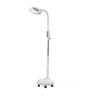 Foto 1 | Foto 1 | Lámpara de Pie Arcoshop con Lupa 3X color Blanco para Tatuajes Maquillaje Estética