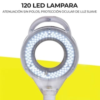 Foto 3 | Foto 3 | Lámpara de Pie Arcoshop con Lupa 3X color Blanco para Tatuajes Maquillaje Estética