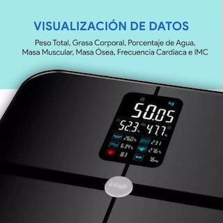 Foto 3 | Foto 3 | Báscula Digital Eo Safe Imports Esi10785 Negro