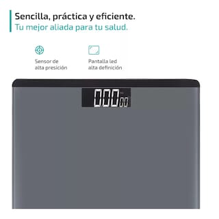 Foto 4 | Foto 4 | Báscula de Baño Lab.G USB Bluetooth Inteligente Gris