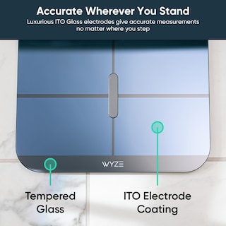 Foto 6 | Foto 6 | Báscula Inteligente Wyze Peso Corporal IMC y Grasa Corporal Negra - Venta Internacional