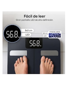 Foto 3 | Foto 3 | Báscula Corporal Digital 180 Kilos