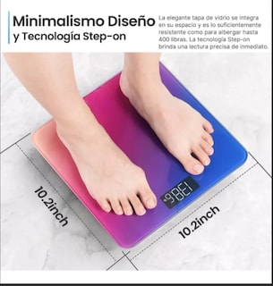 Foto 4 | Foto 4 | Báscula Corporal Digital 180 Kilos