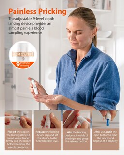 Foto 3 | Foto 3 | Kit de Monitorización de Glucosa en Sangre iHealth - Venta Internacional