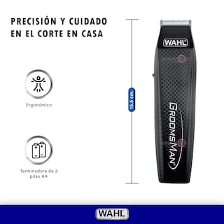 Foto 5 | Foto 5 | Combo Barbero Wahl Recortadora y Cortadora + Rasuradora Groomsman
