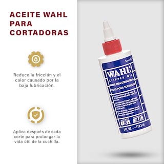 Foto 3 | Foto 3 | Recortadora Profesional Wahl Peanut Blanca + Aceite Lubricante para Cuchillas