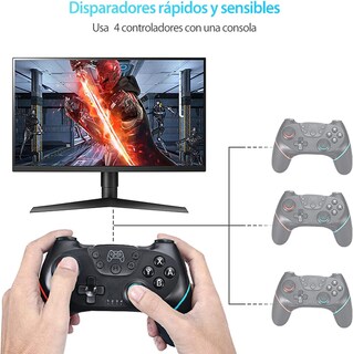 Foto 5 | Foto 5 | Control Inalámbrico Pro para Nintendo Switch Fotgear Joystick Remoto Bluetooth