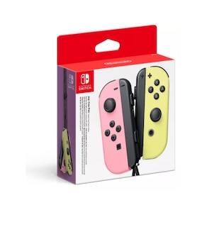 Foto 3 | Foto 3 | Controles Joy-Con Pastel L Rosa R Amarillo para Nintendo Switch