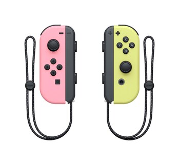 Foto 2 | Foto 2 | Controladores Joy-con Nintendo Pastel Rosa/amarillo - Venta Internacional.