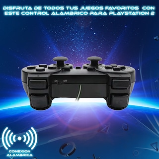 Foto 2 | Foto 2 | Control Alámbrico Store Cline para Ps2 color Negro