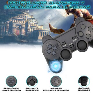 Foto 5 | Foto 5 | Control Alámbrico Store Cline para Ps2 color Negro