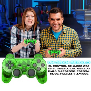 Foto 6 | Foto 6 | Control Alámbrico Store Cline Ps2 Verde