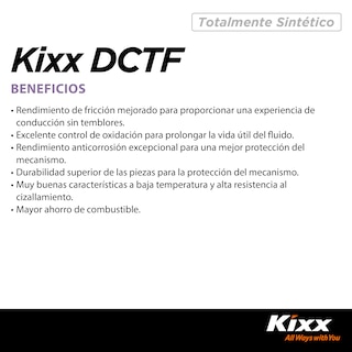 Foto 3 | Foto 3 | Aceite Para Transmisión Automática Sintético Kixx Dctf, 1l