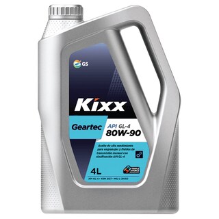 Foto 1 | Foto 1 | Aceite Para Transmisión Manual Kixx Geartec Gl-4 80w-90, 4l