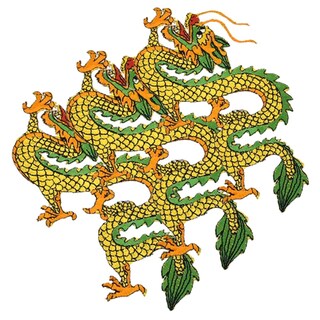 Foto 1 | Foto 1 | Parches Patchpros Mxdon003 para Ropa de Dragón Chino