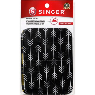 Foto 2 | Foto 2 | Set De Parches Termoadhesivos Singer Con Estampado Decorativo De Tela Con Plantilla - Venta Internacional.