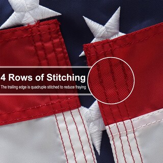 Foto 4 | Foto 4 | American Flag Bradford, Poliéster 420d, Resistente, De 3 X 5 Pies - Venta Internacional.