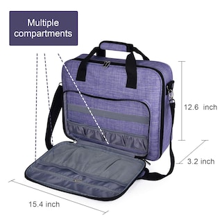 Foto 4 | Foto 4 | Bolsa Organizadora De Bordados Baglher Con Punto De Cruz, Tamaño Grande, Color Morado - Venta Internacional.