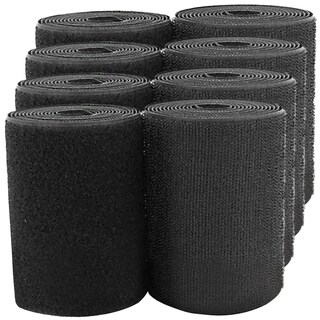 Foto 2 | Foto 2 | Rollo De Cierre Textil Mxhlv-004 Ventdepot 4 Piezas Negro